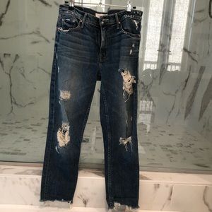 Worn once - Mother Sinner Jeans (sz 26)